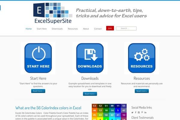 Customizr theme site design template sample