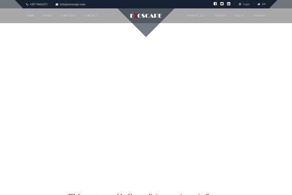 Site using Easy Table plugin
