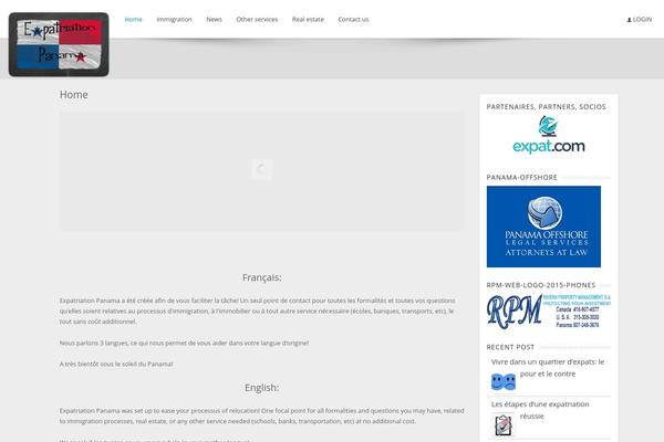 Site using Category Posts Widget plugin