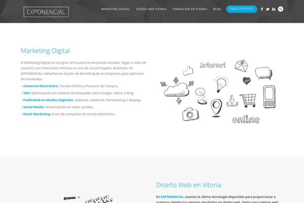 Avada theme site design template sample