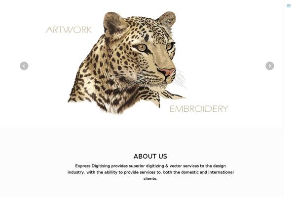 BeTheme Child theme site design template sample