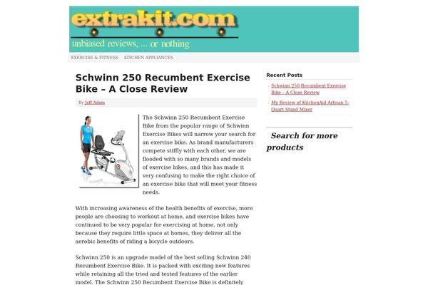 Prose theme site design template sample