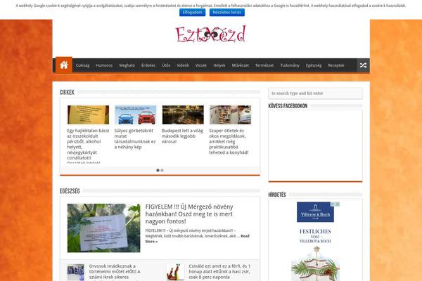 NewsMag theme site design template sample