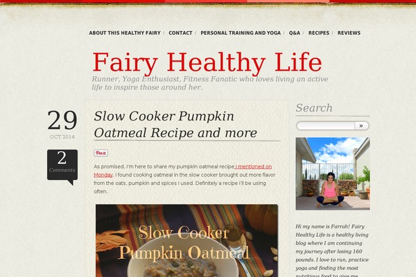 fairyhealthylife.com site used Bold Life