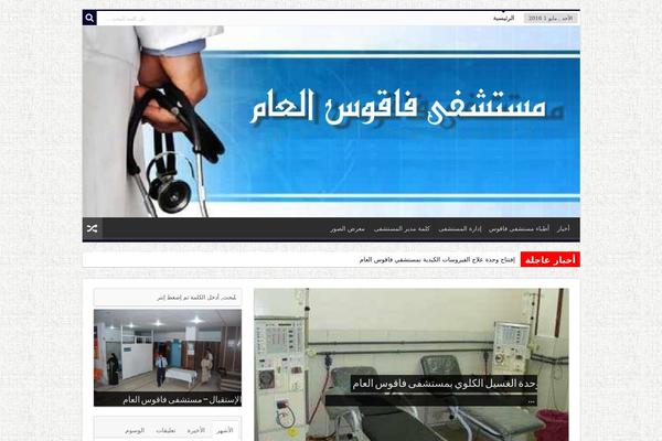 Sahifa theme site design template sample