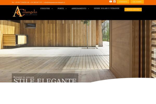 Site using Fusion-builder plugin