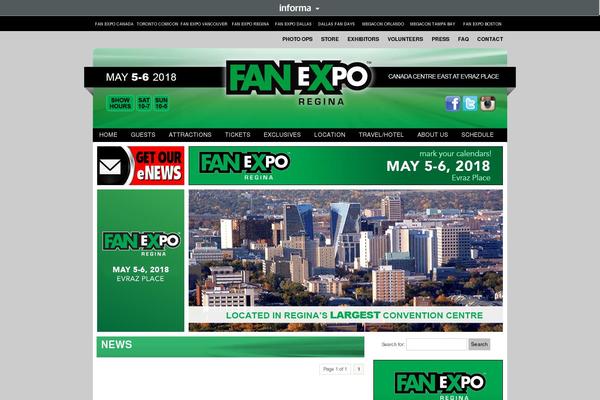 Fresh News theme site design template sample
