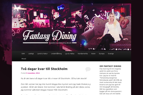 Twenty Eleven theme site design template sample