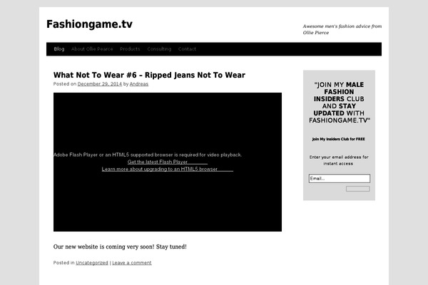 Twenty Ten theme site design template sample