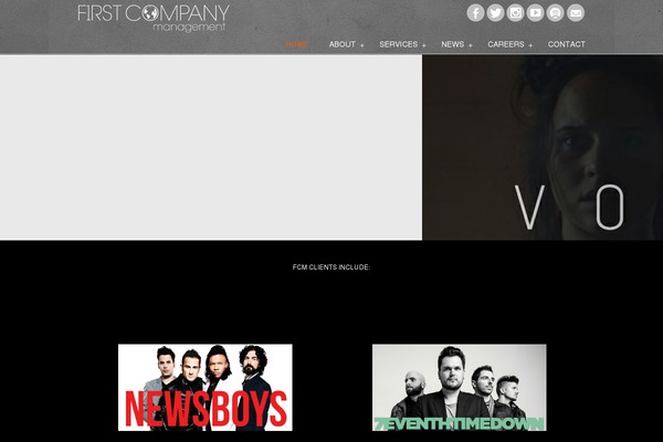 The7 theme site design template sample