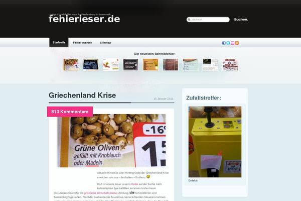 Site using Sharebar plugin