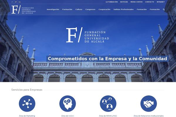 Site using TablePress plugin