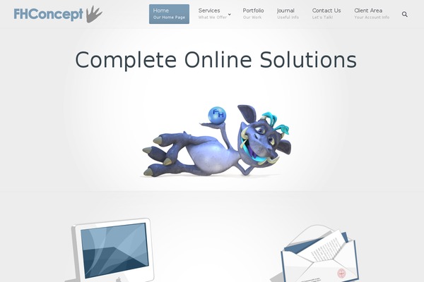The7 theme site design template sample