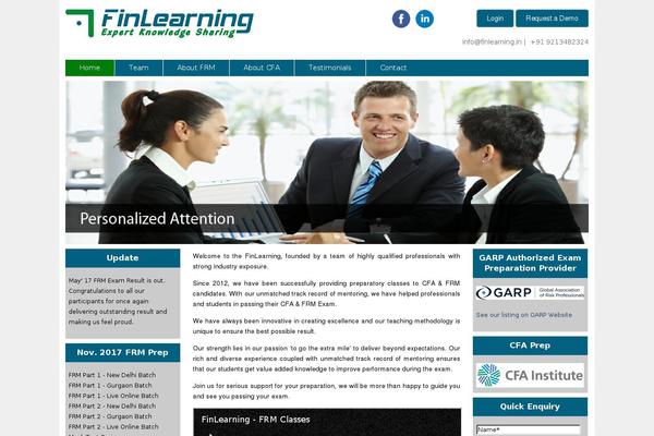 Site using WP Testimonials with rotator widget plugin