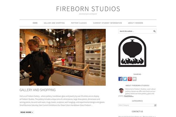 Foodie Pro theme site design template sample