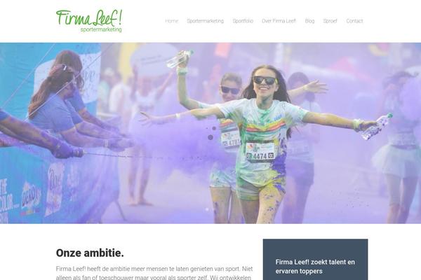 Cardinal Child theme site design template sample