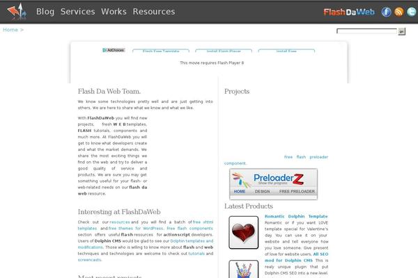 Site using Lightbox-2 plugin