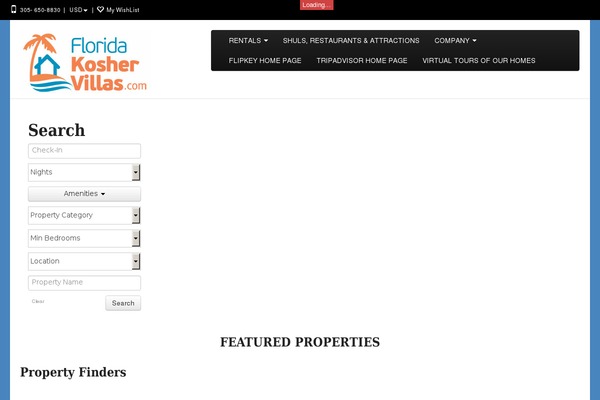 floridakoshervillas.com site used Astra Child