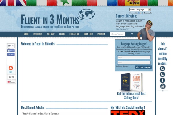 Site using WPFront Notification Bar plugin