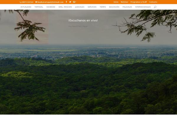 Site using Audioigniter plugin