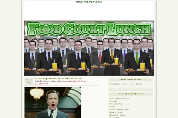 foodcourtlunch.com site used Connections