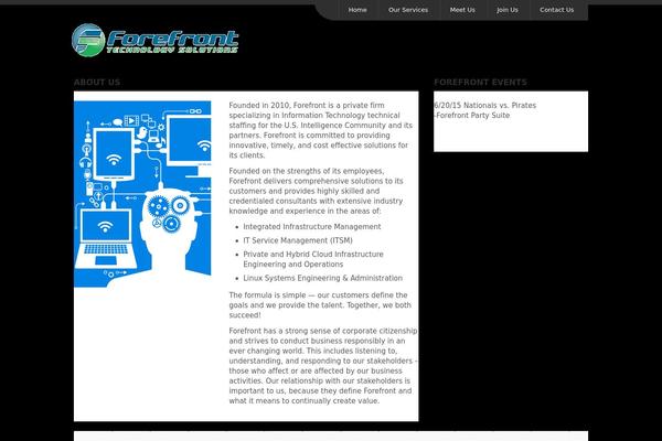 forefrontnow.com site used Forefront