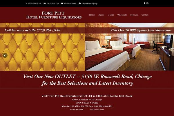 Total theme site design template sample