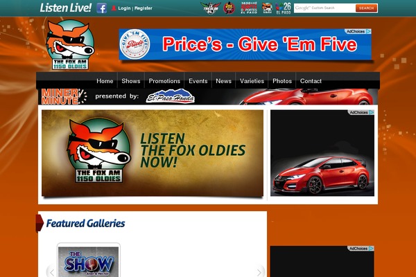 Site using Audio Player plugin