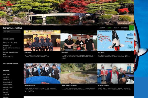 Twenty Fourteen theme site design template sample