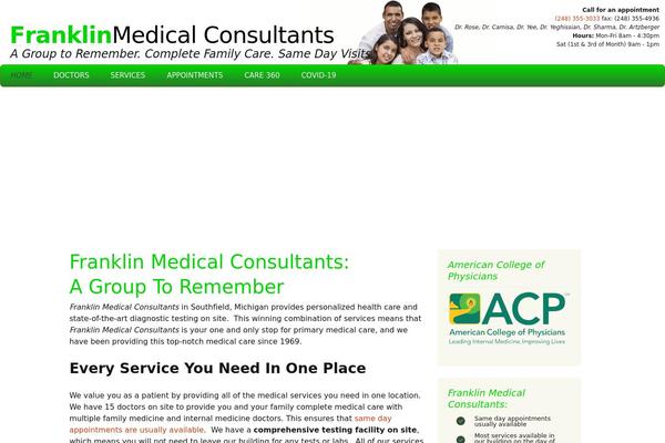 Twenty Thirteen theme site design template sample