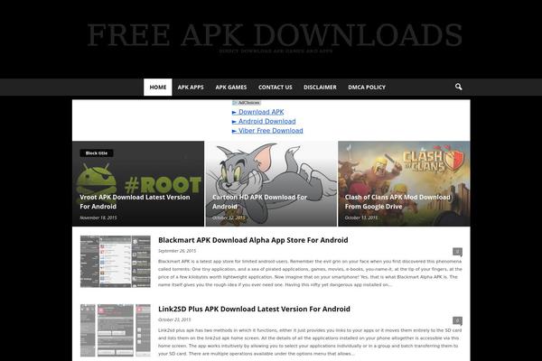 freeapkfiles.com site used NewsMag