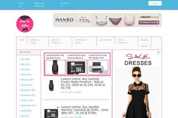 ColorMag theme site design template sample