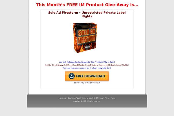 Site using InstaMember plugin