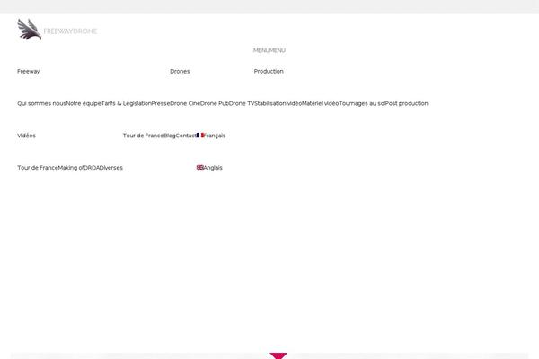 Burst theme site design template sample