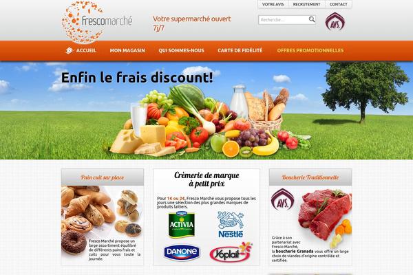 Twenty Thirteen theme site design template sample