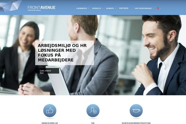 Karma theme site design template sample