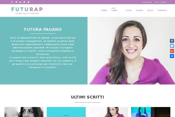Bridge Child theme site design template sample