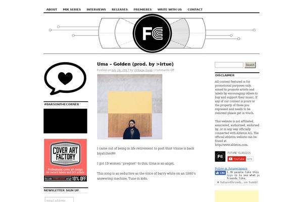 Coraline theme site design template sample