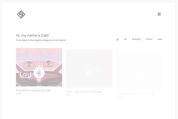 Kalium theme site design template sample