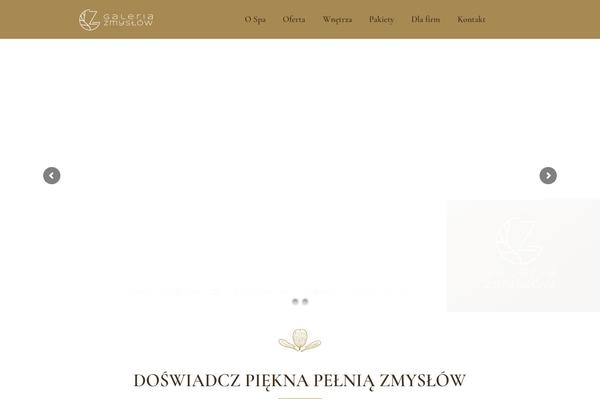 galeriazmyslow.pl site used BeTheme