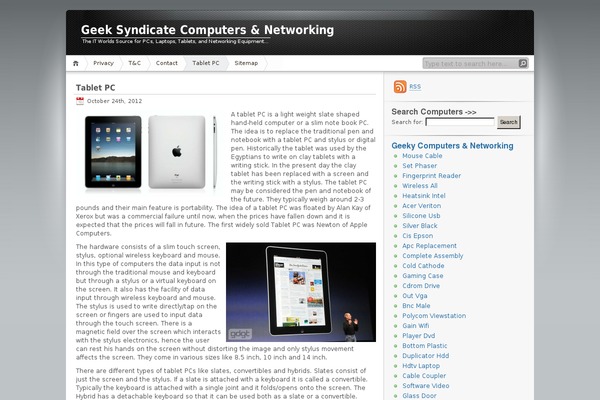 iNove theme site design template sample