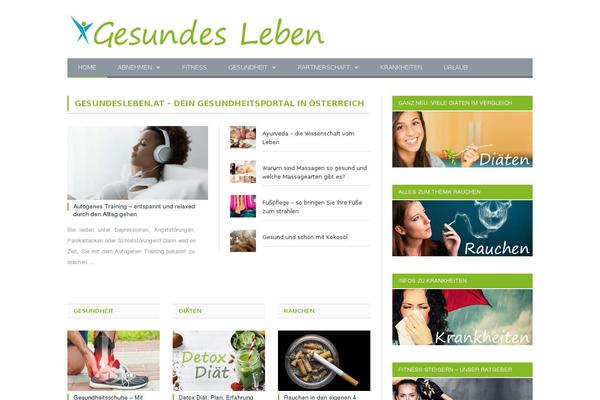 SmartMag theme site design template sample