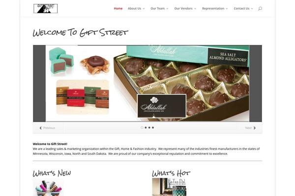 Divi theme site design template sample