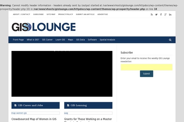 Site using Lightweight Social Icons plugin