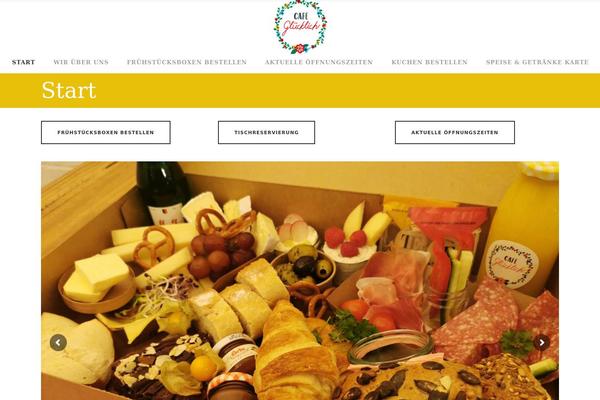 Savory theme site design template sample