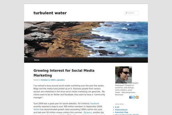 Twenty Eleven theme site design template sample