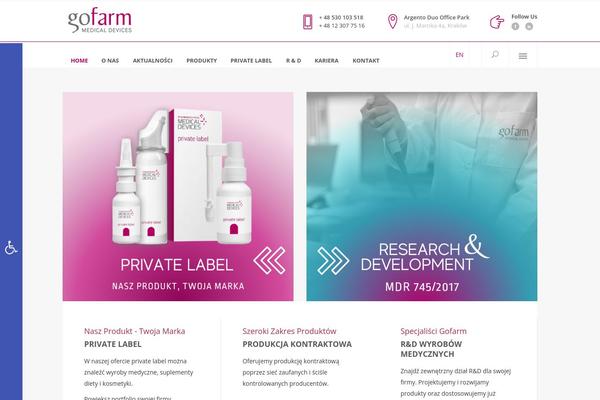 Medigroup theme site design template sample