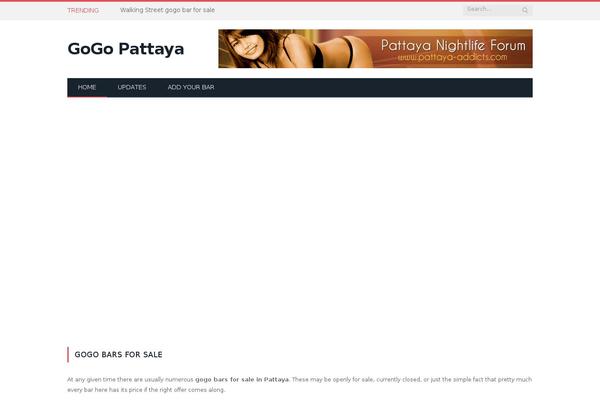 SmartMag theme site design template sample