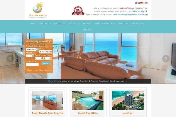 Ambassador theme site design template sample