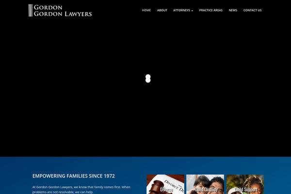Ultimatum theme site design template sample